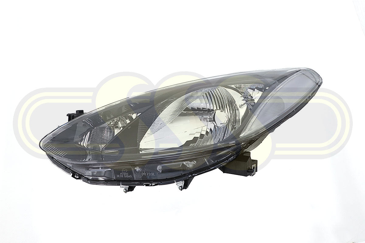 Genuine Mazda Mazda2 Head Lamp Left Hand (10/10-08/14)
