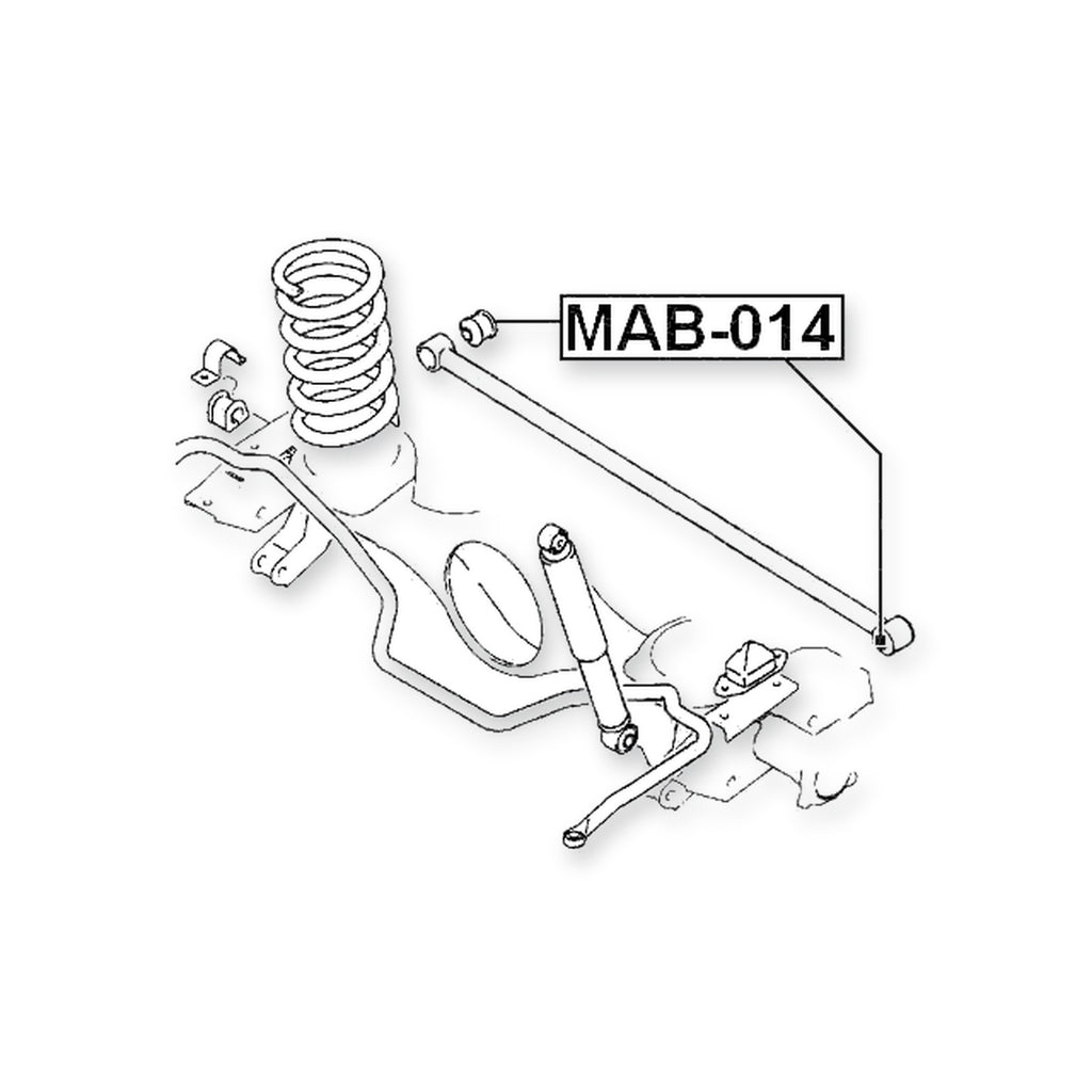 Rear Inner Transverse Rod Bushing