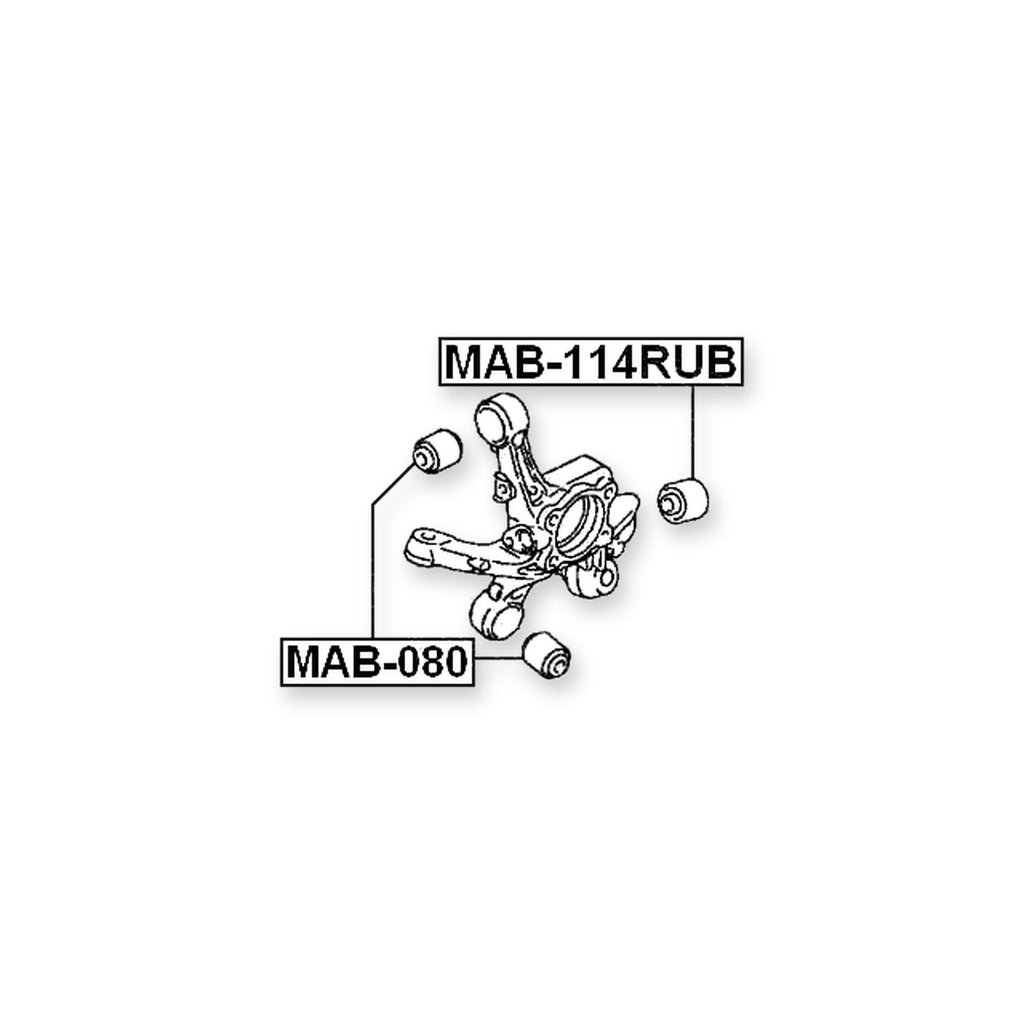 Jeep Compass/ Patriot Rear Knuckle Bushing