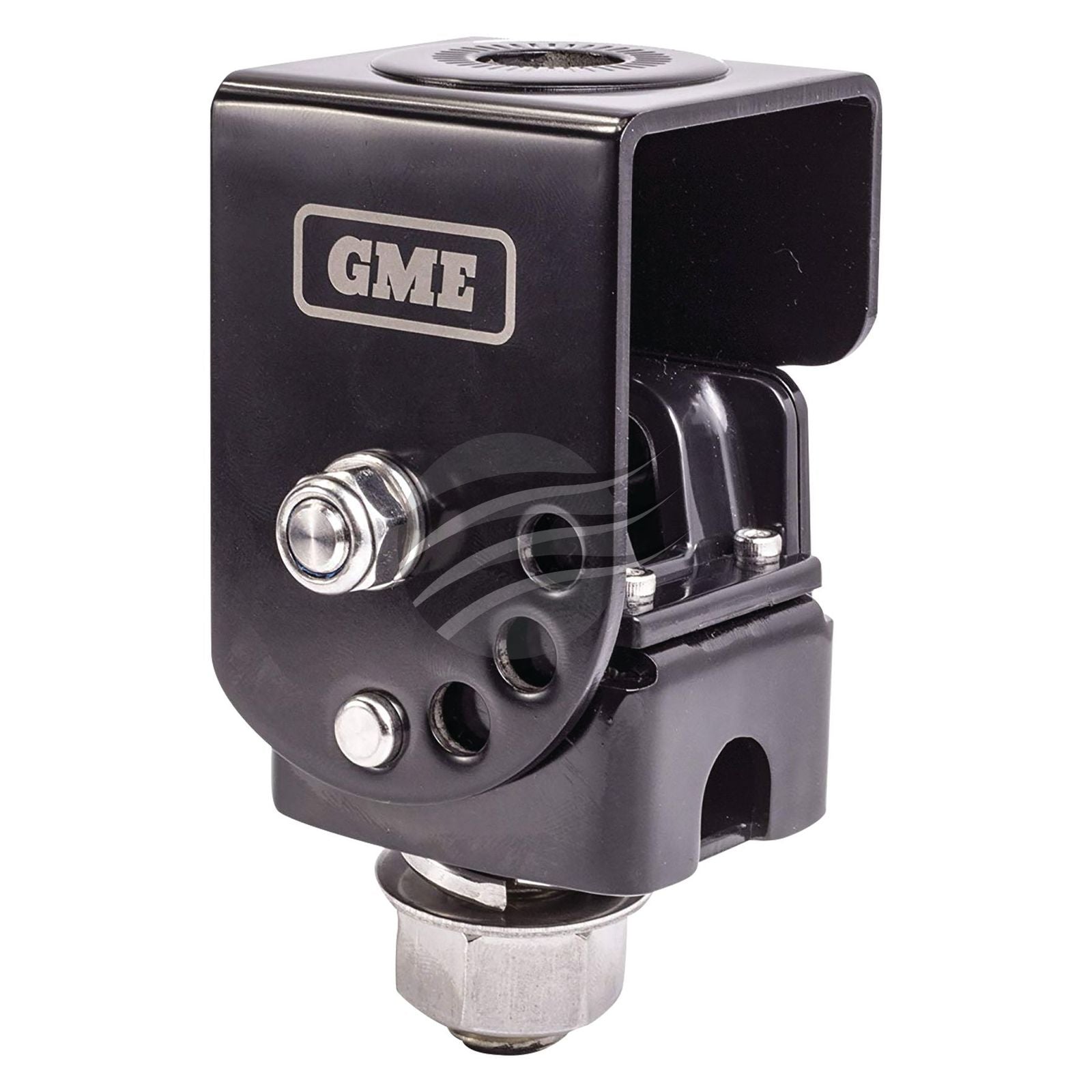 GME MB042B Fold Down Antenna Mounting Bracket -Black Suit all GME UHF CB Antenna