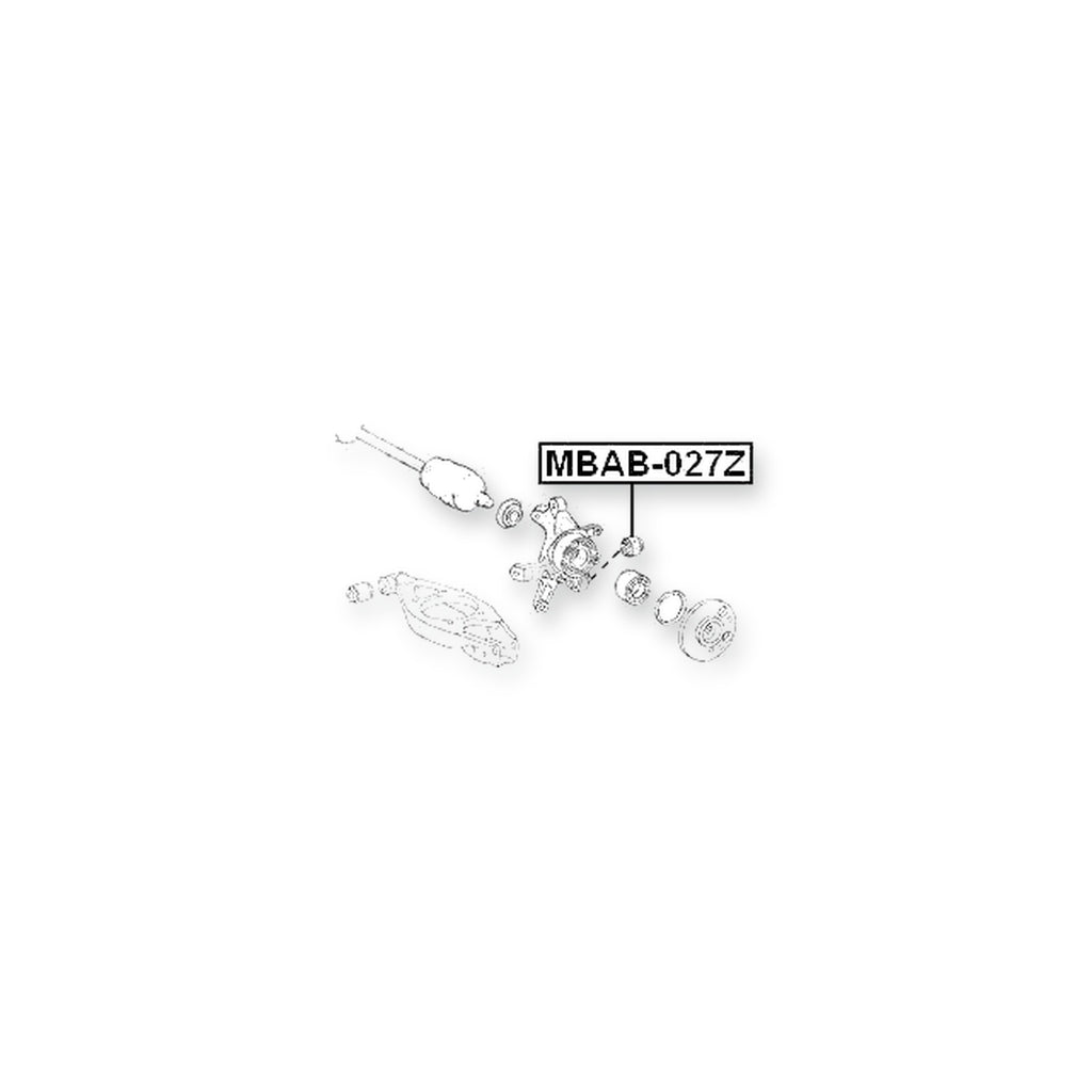 Mercedes Benz – 190 Rear Lower Floating Bushing, Suspension Knuckle & More