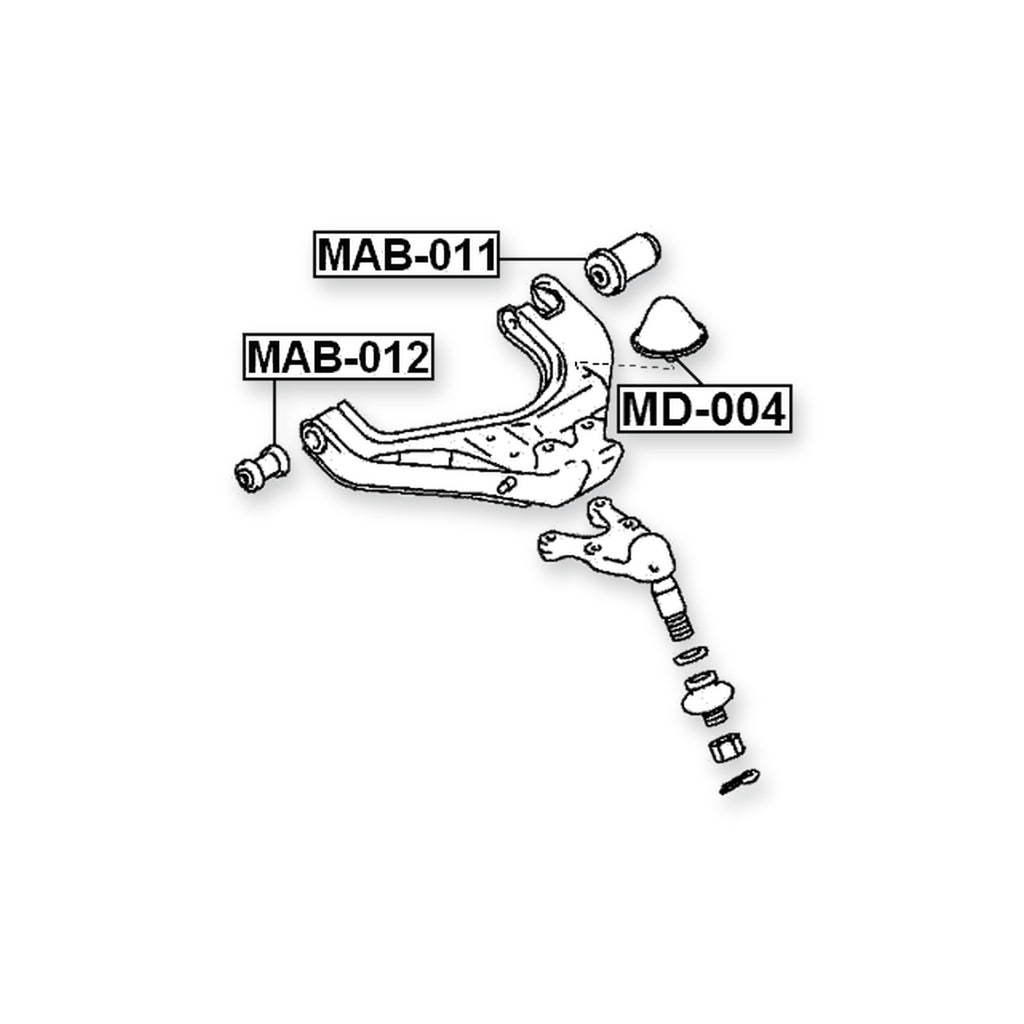 Toyota 4-Runner Truck Front Shock Absorber Jounce Bumper