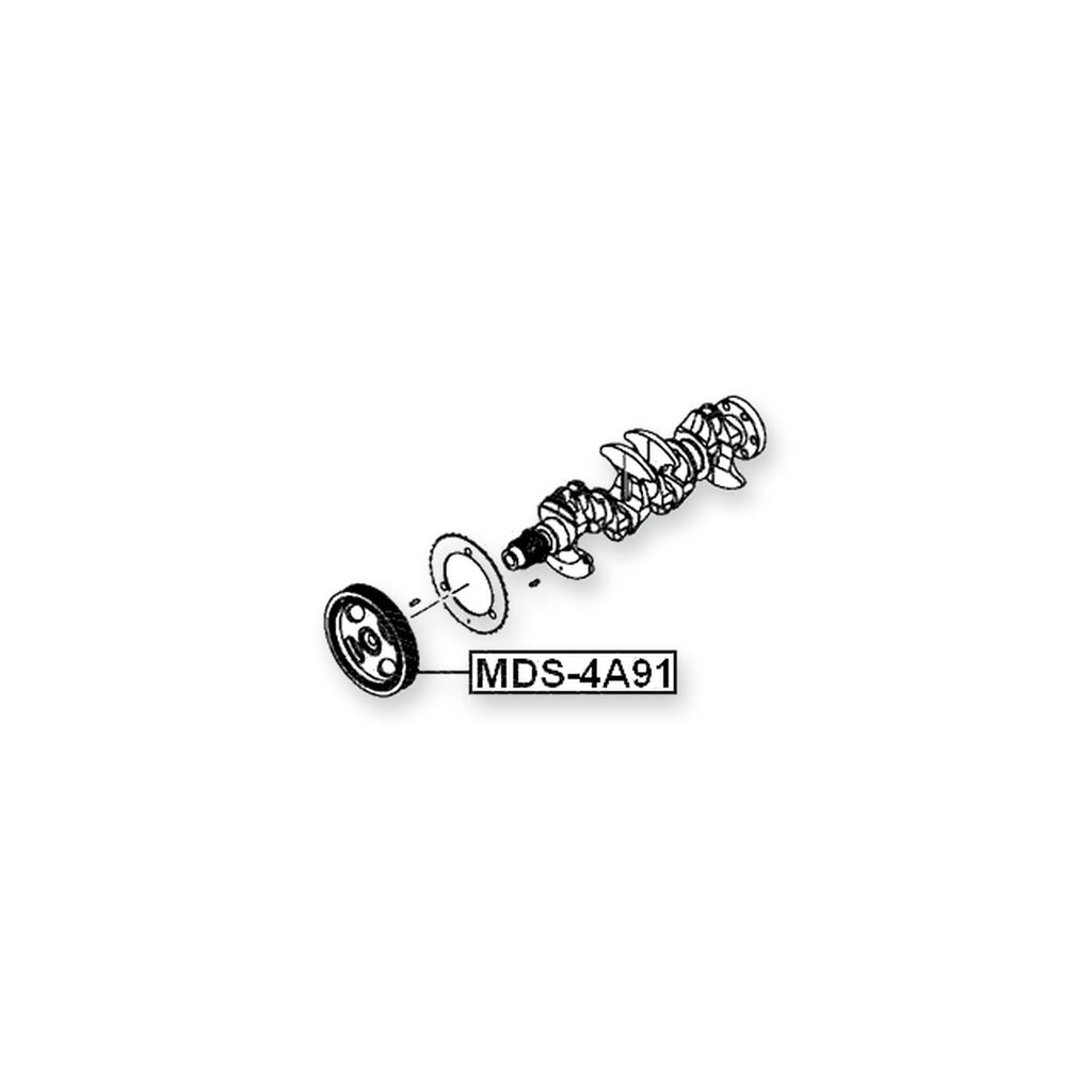 Mitsubishi Colt Z32A/Z34A/Z36A/Z3 Crankshaft Pulley