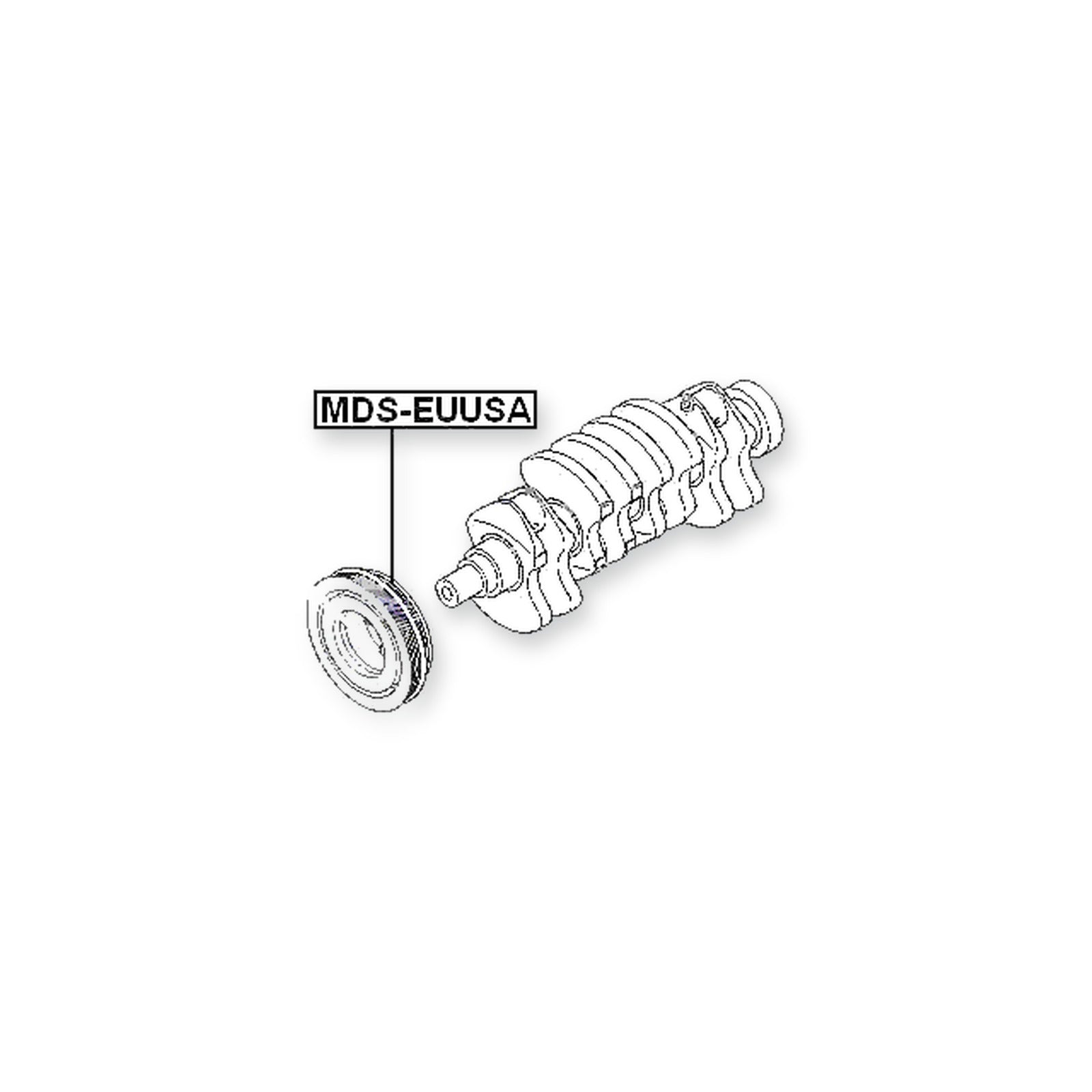 Chrysler Sebring Crankshaft Pulley