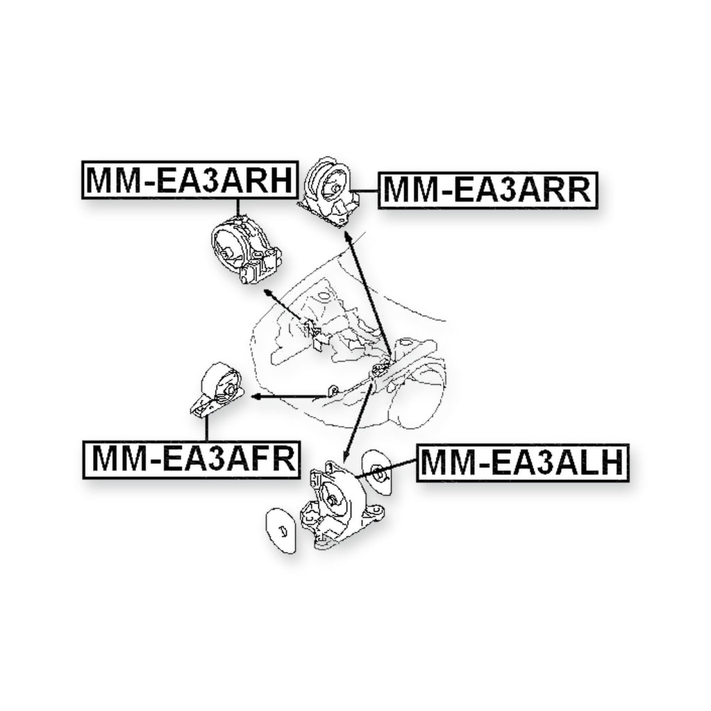 Mitsubishi Eclipse Rear Engine Mount At