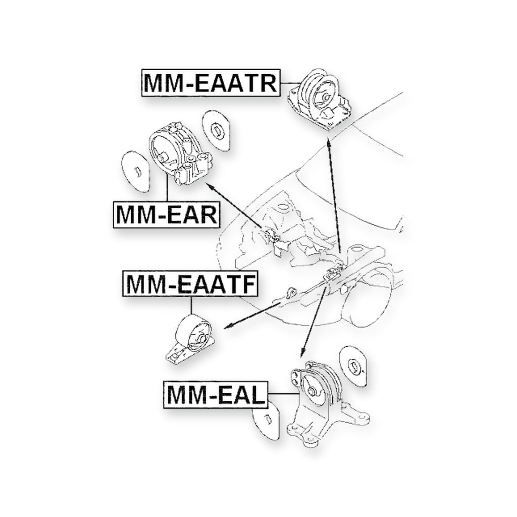 Chery Crosseastar B14 Front Left Engine Mount (Hydro) At