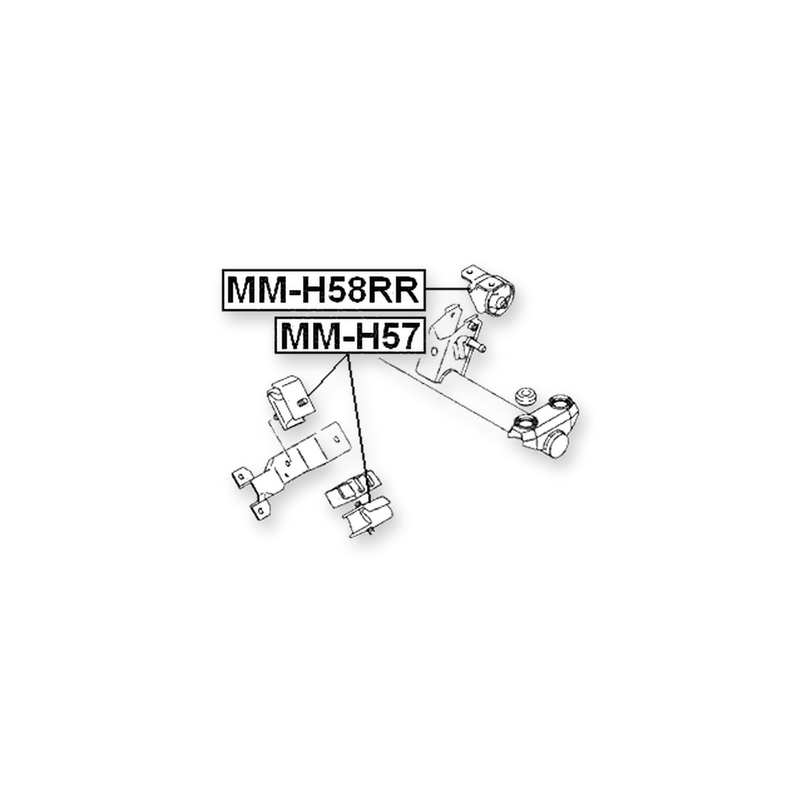 Mitsubishi Pajero Front Engine Mount
