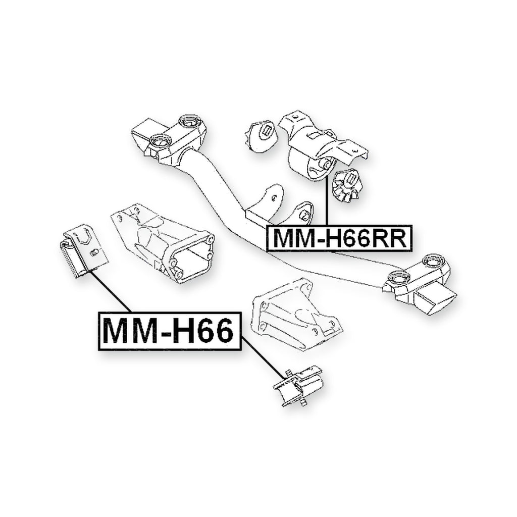 Mitsubishi Pajero Front Engine Mount