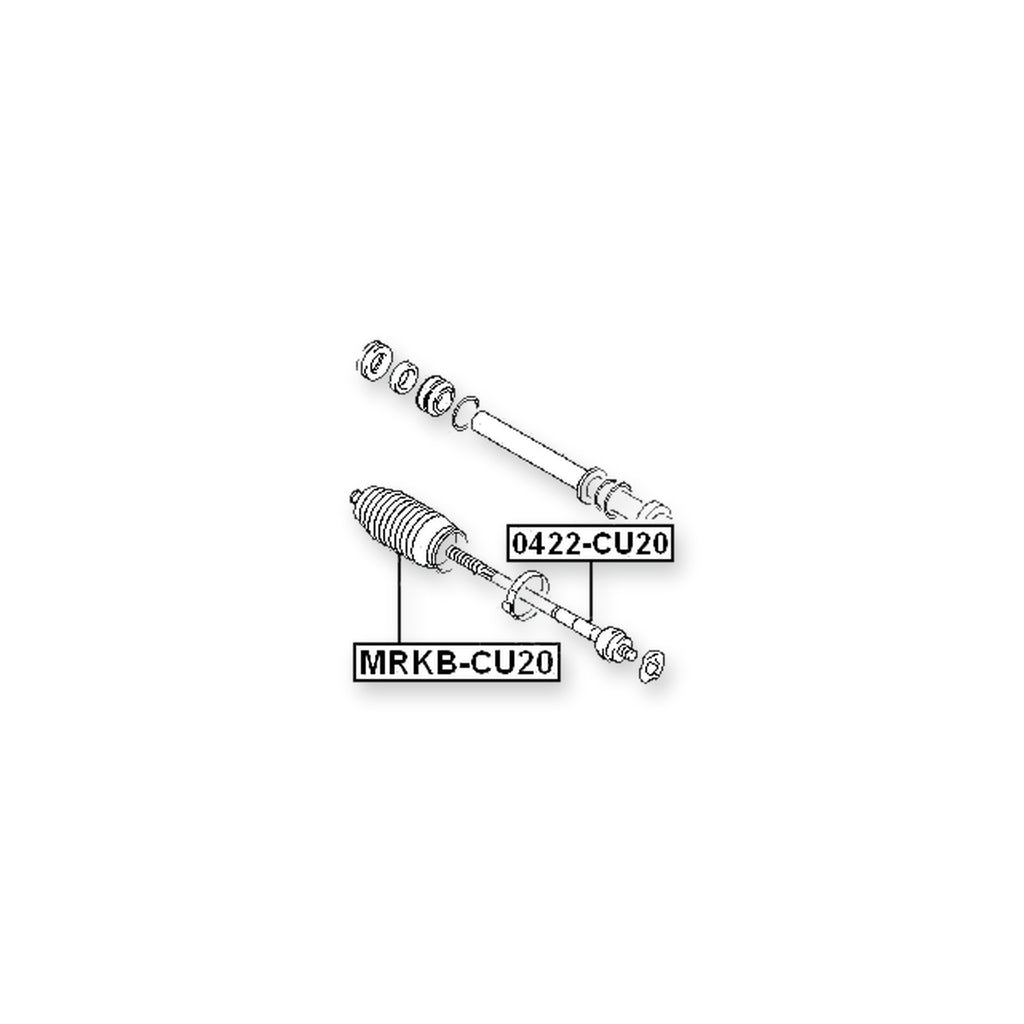 Mitsubishi Airtrek Front Steering Gear Boot