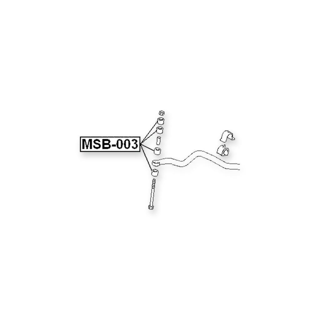 Mitsubishi Airtrek Front Stabilizer Bar Link Bush
