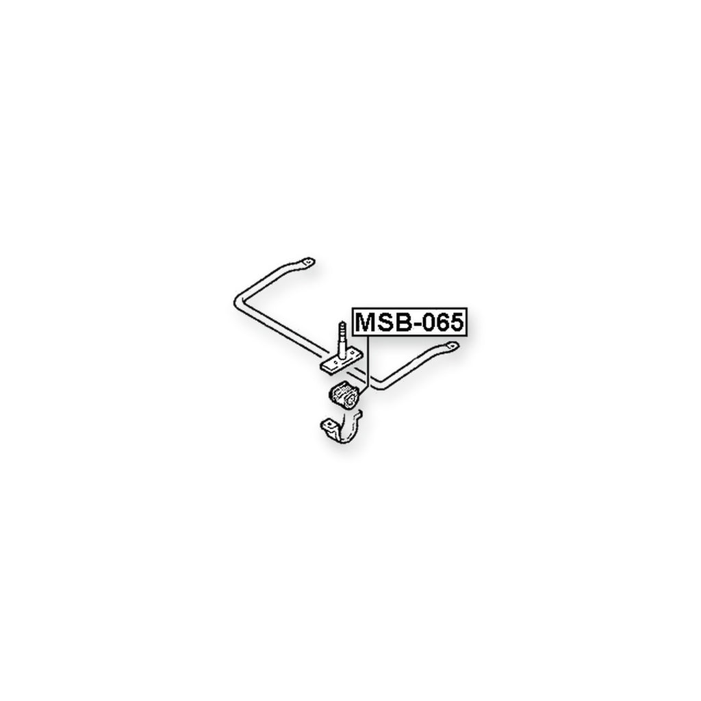 Mitsubishi Canter Fa/Fb/Fe Front Stabilizer Bar Bush D31
