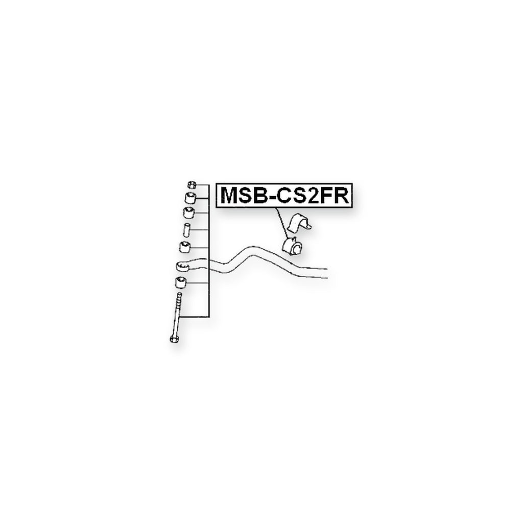 Dodge Caliber Front Stabilizer Bar Bush D22