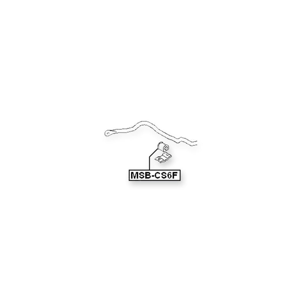 Mitsubishi Dion Front Stabilizer Bar Bush D24.5