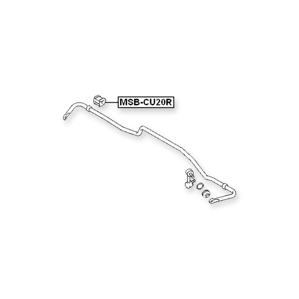Mitsubishi Airtrek Rear Stabilizer Bar Bush D16