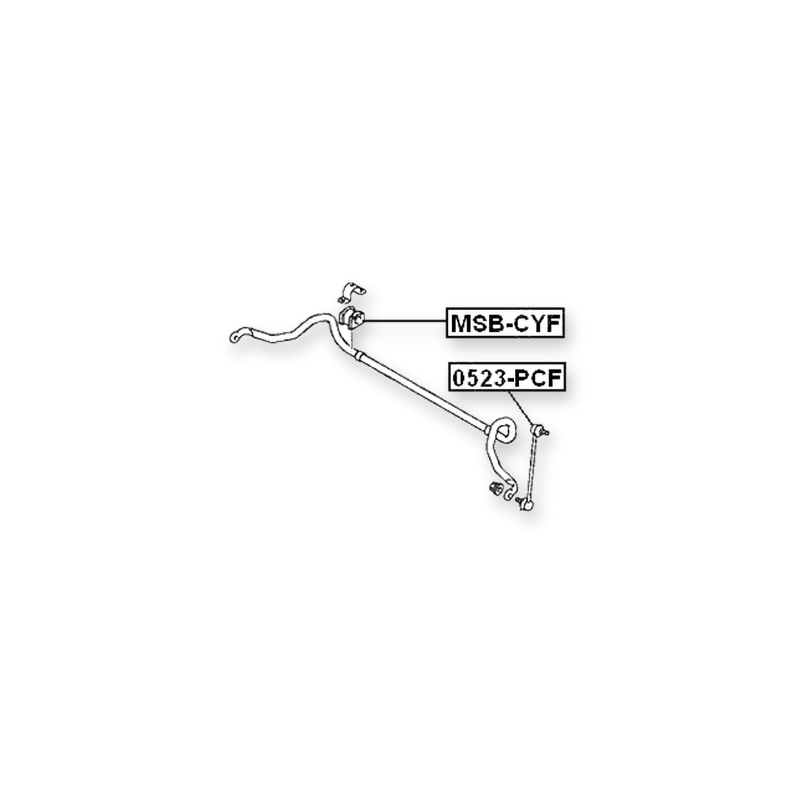 Mitsubishi Eclipse Cross Front Stabilizer Bar Bush D20