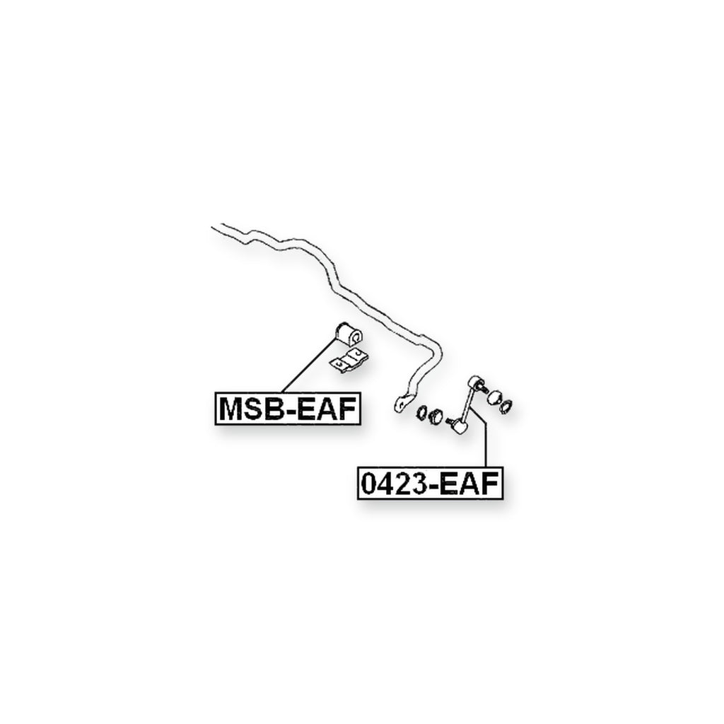 Mitsubishi Galant EA1-7A Front Stabilizer Bar Bush D18