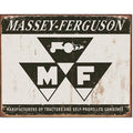 Nostalgia Signs Massey-Ferguson MF Metal Sign Reproduction 41cm x 32cm