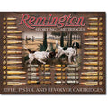 Nostalgia Signs Remington Sporting Cartridges Bullet Board Metal Sign