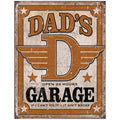 Nostalgia Signs Dads Garage Open 24 Hours If I Can't Fix It Metal Sign