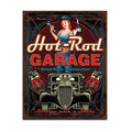 Nostalgia Signs Hot Rod Garage Street Rods Restoration Metal Sign Reproduction
