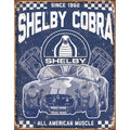 Nostalgia Signs Shelby Cobra Metal Sign Reproduction 32cm x 41cm