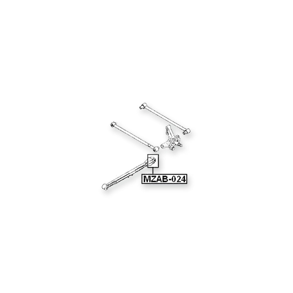 Mazda 626 Gf Rear Trailing Rod Bushing