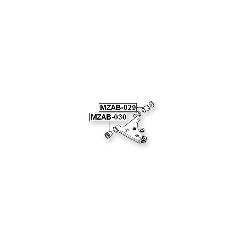 Mazda 626 Gd Front Lower Bushing, Control Arm