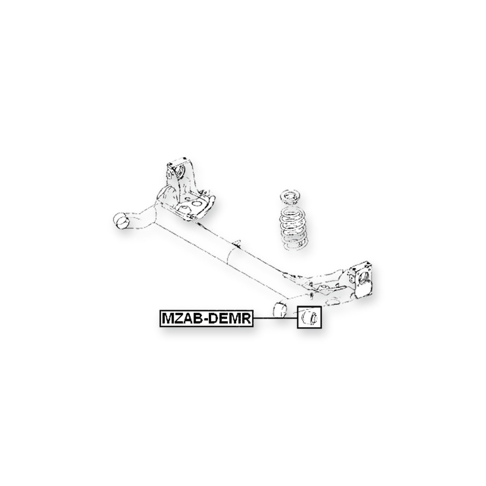 Mazda Demio Rear Crossmember Bushing