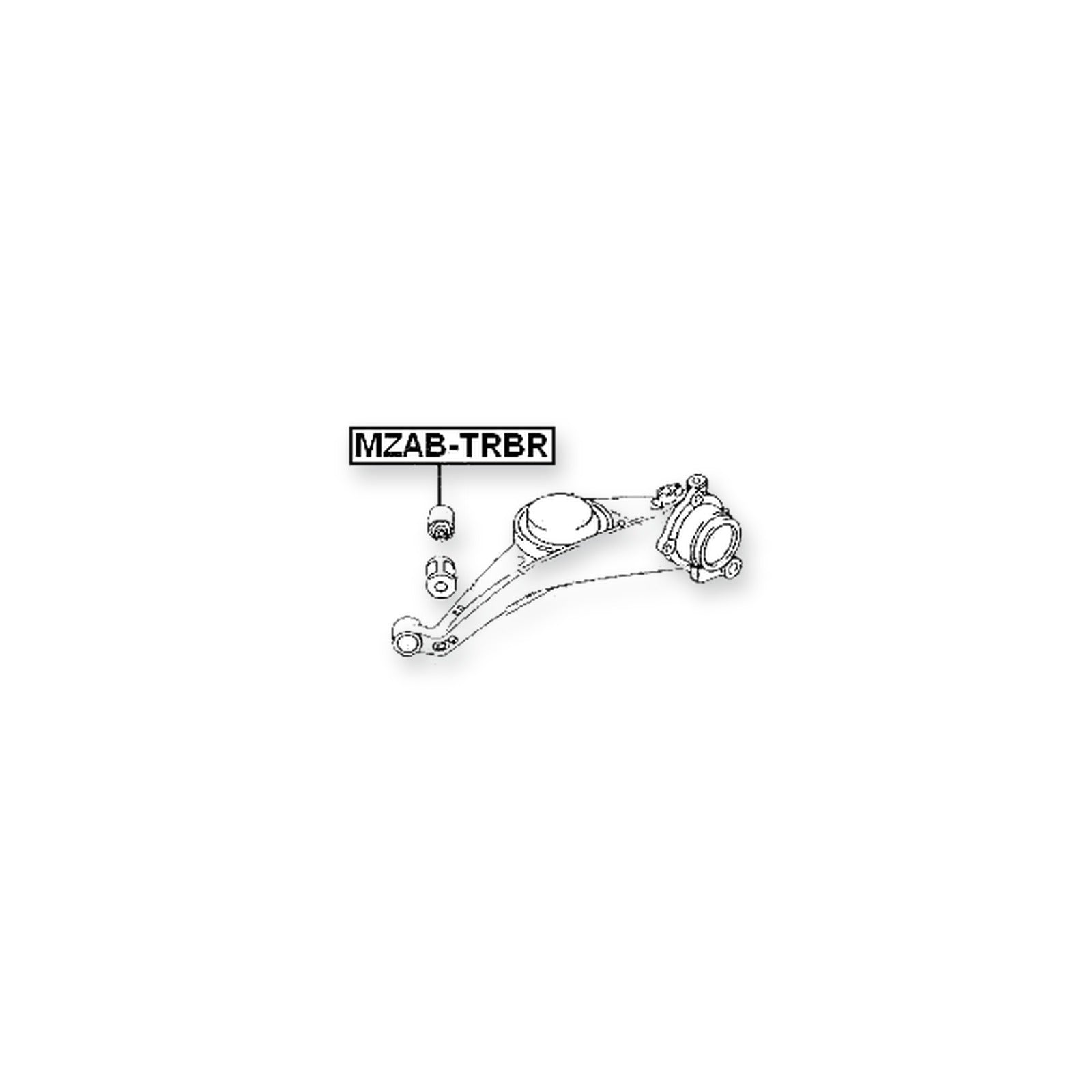 Mercury Mariner Hybrid M6 Front Arm Bushing