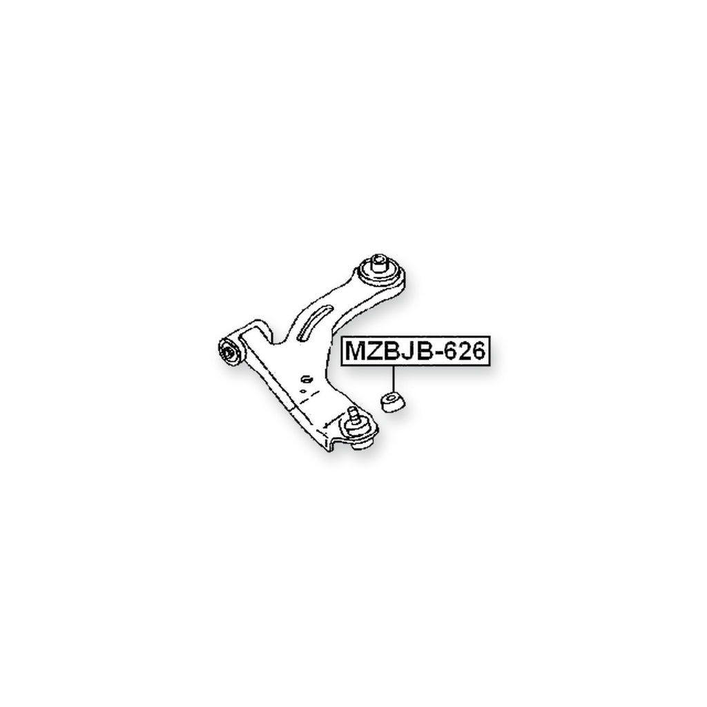 Nissan Lafesta B35 Front Lower Ball Joint Boot 34X23.6X17.5