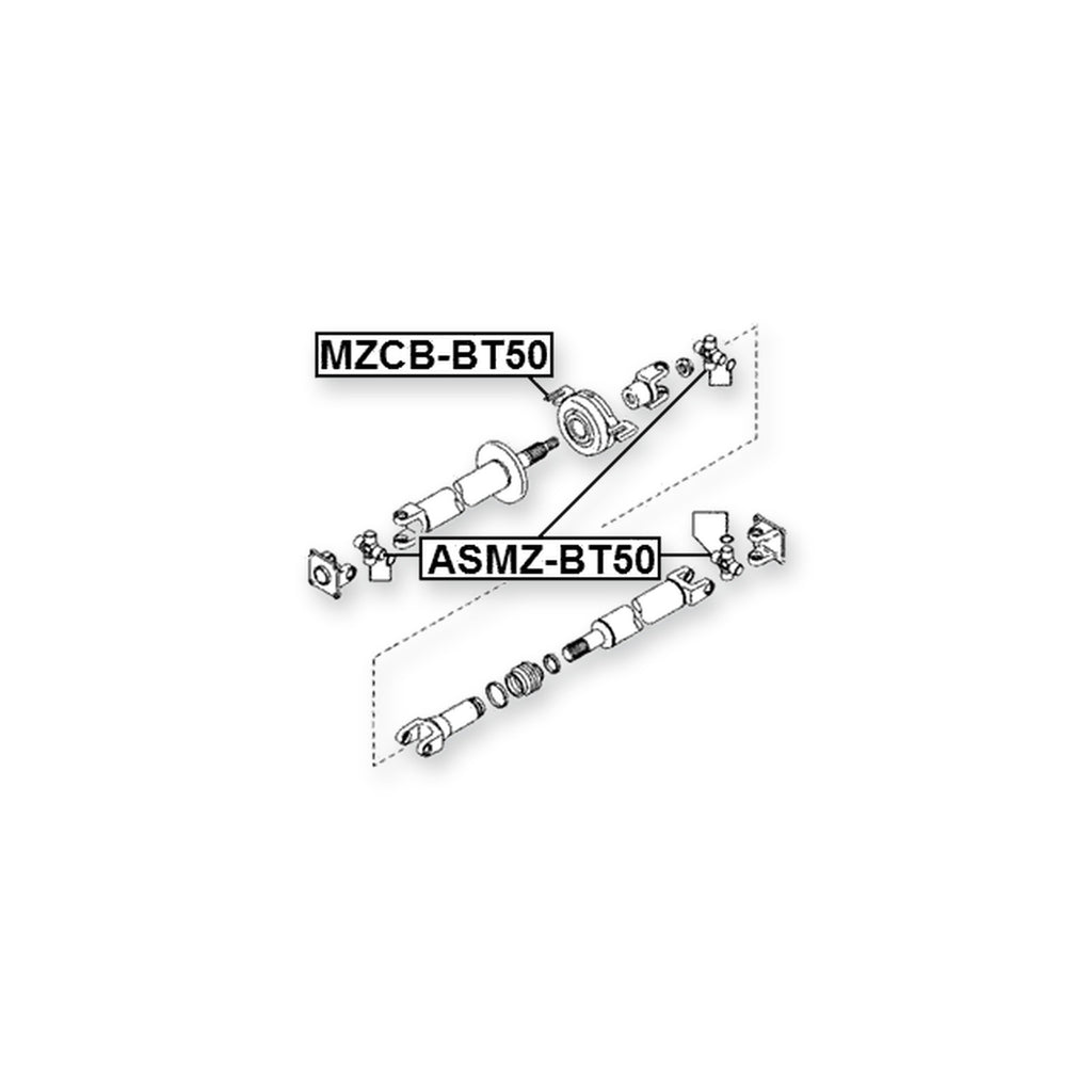 Ford Everest Drive Shaft Bearing
