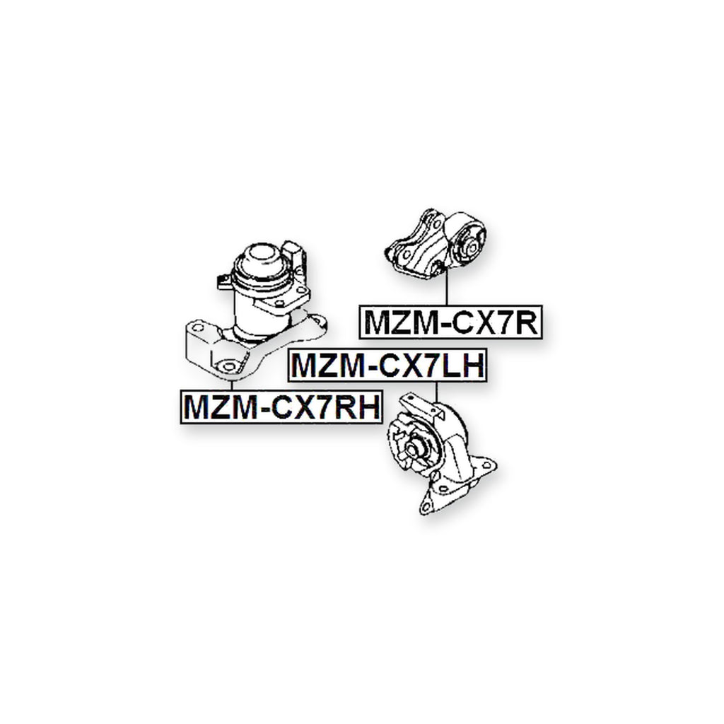 Mazda CX-7 Rear Engine Mount