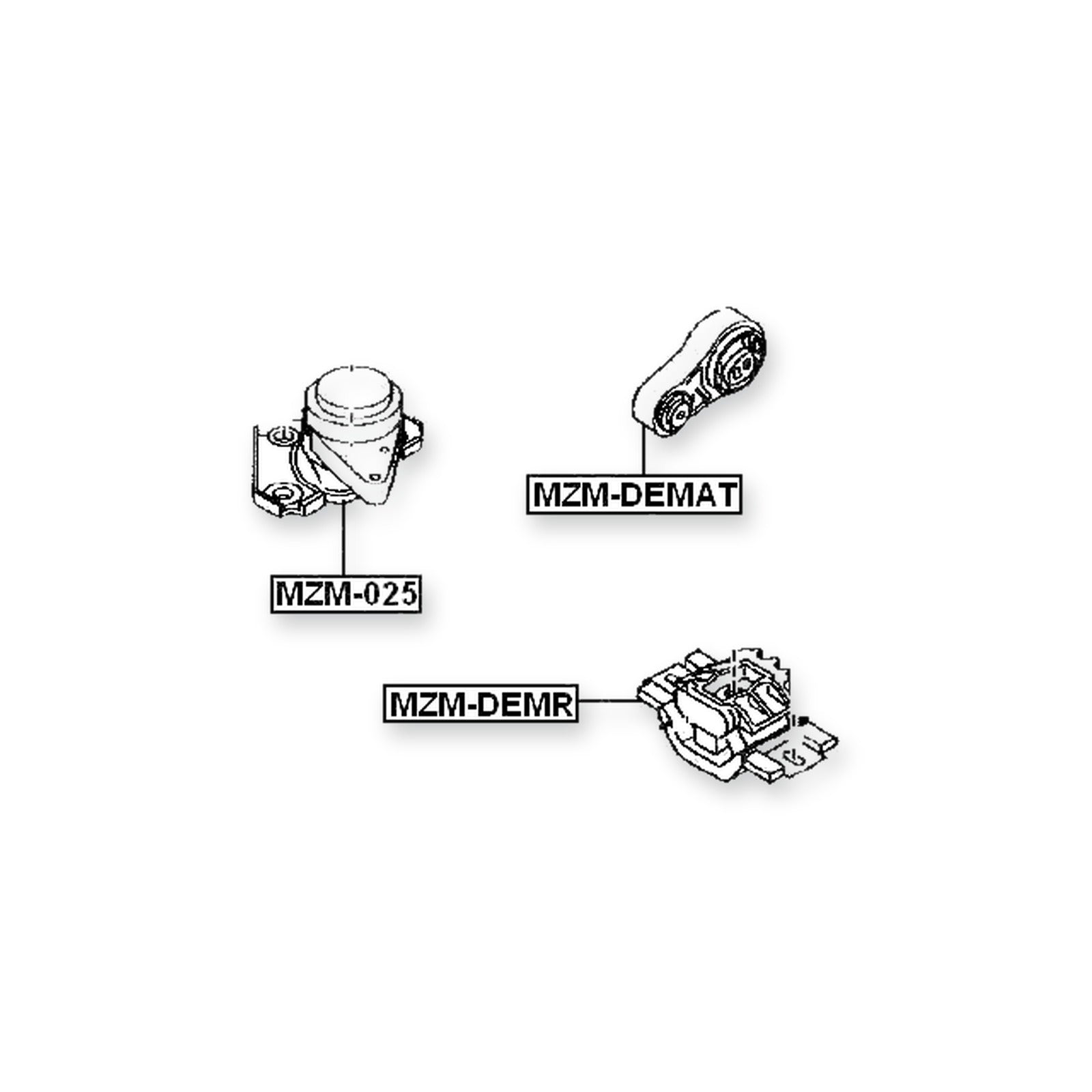 Mazda Demio Rear Engine Mount At