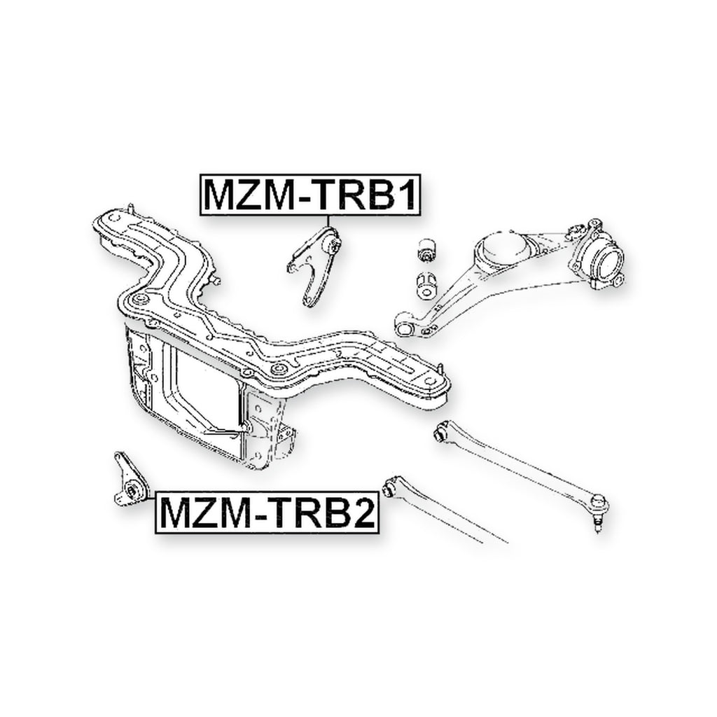 Mazda Escape Rear Upper Differential Mount