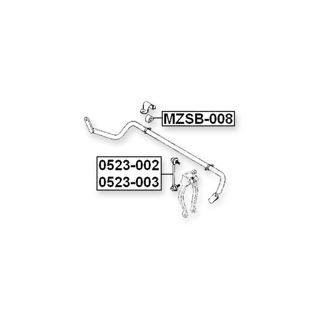 Mazda 6 Wagon Front Stabilizer Bar Bush D23