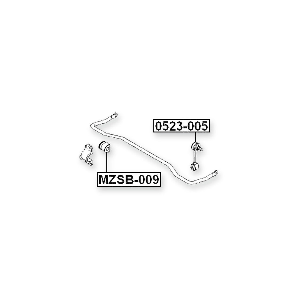 Mazda 6 Wagon Rear Stabilizer Bar Bush D19