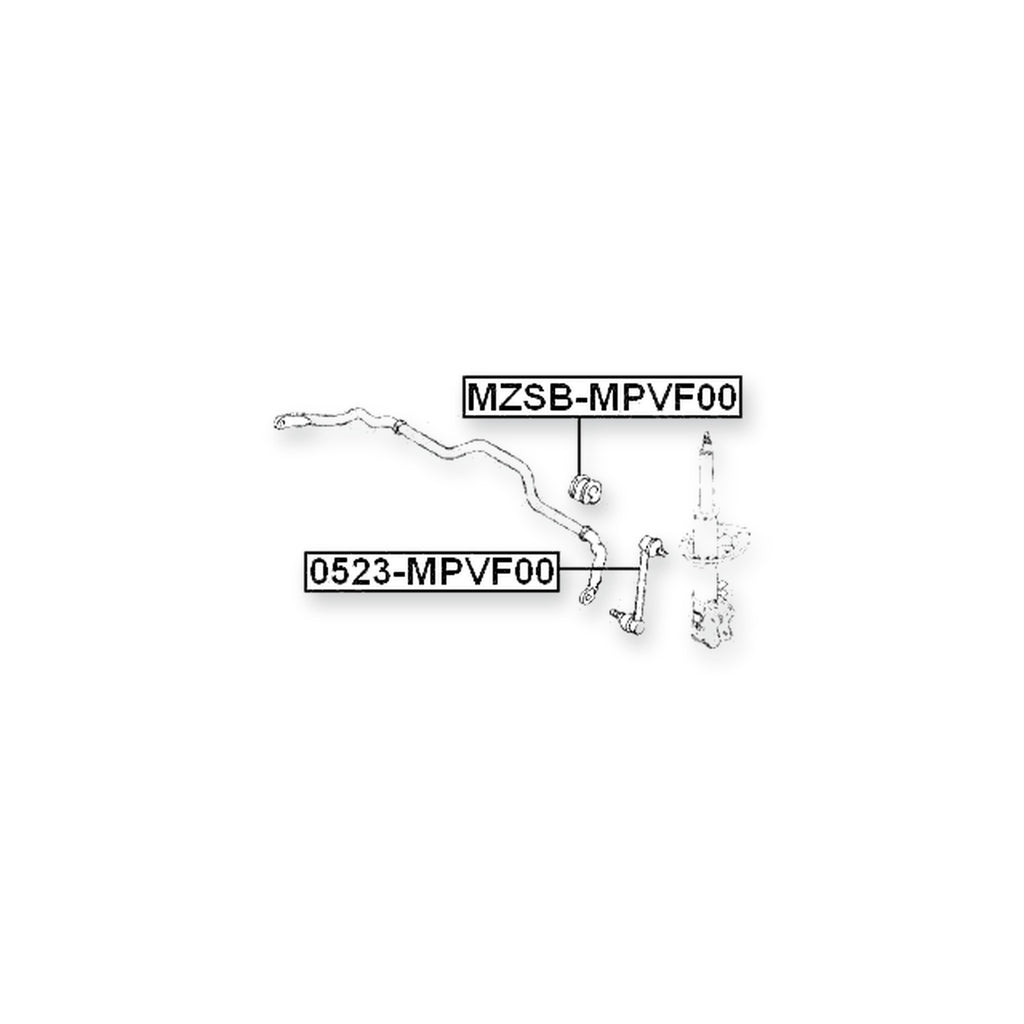 Mazda Mpv Lw Front Stabilizer Bar Bush D18