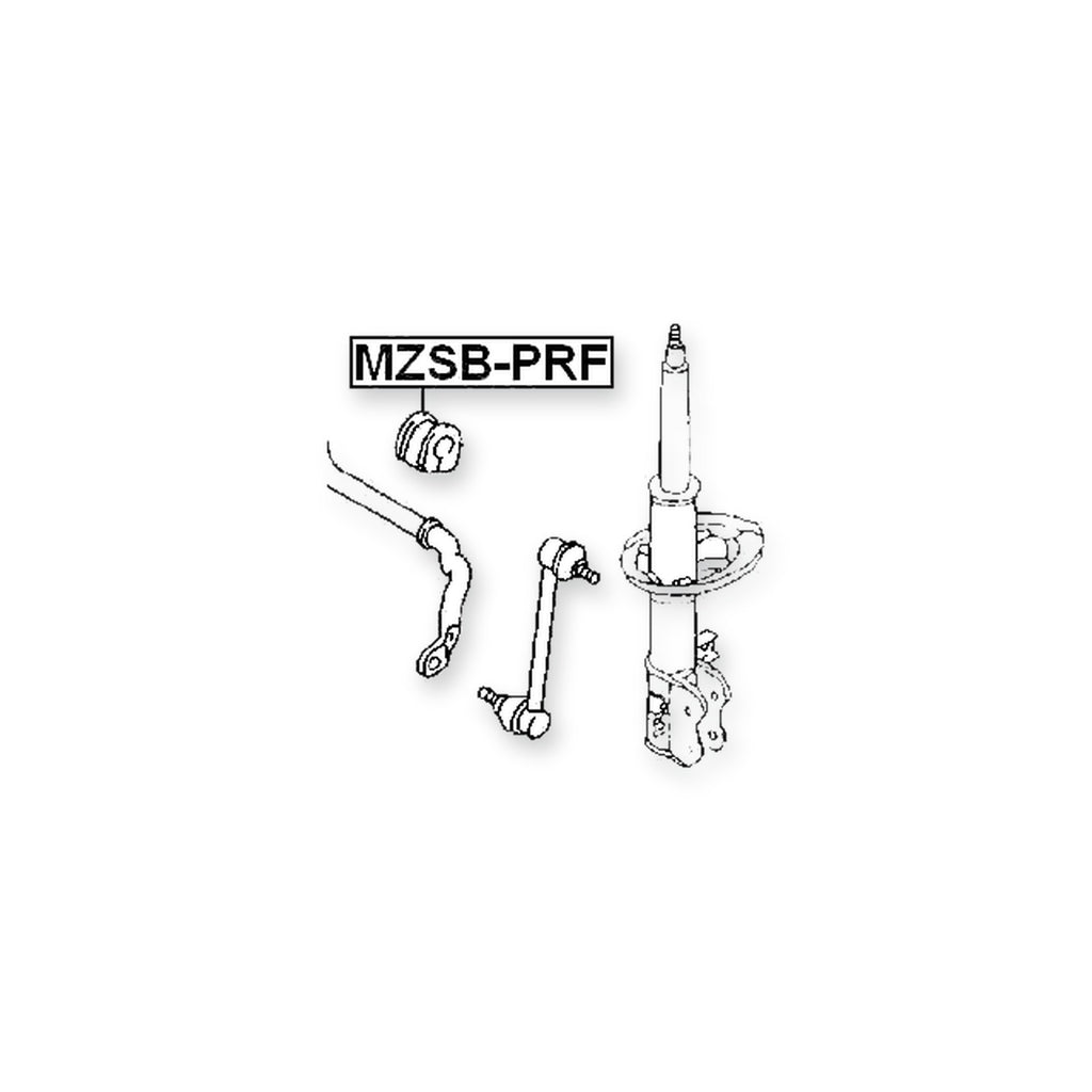 Mazda 323 Bg Front Stabilizer Bar Bush D22