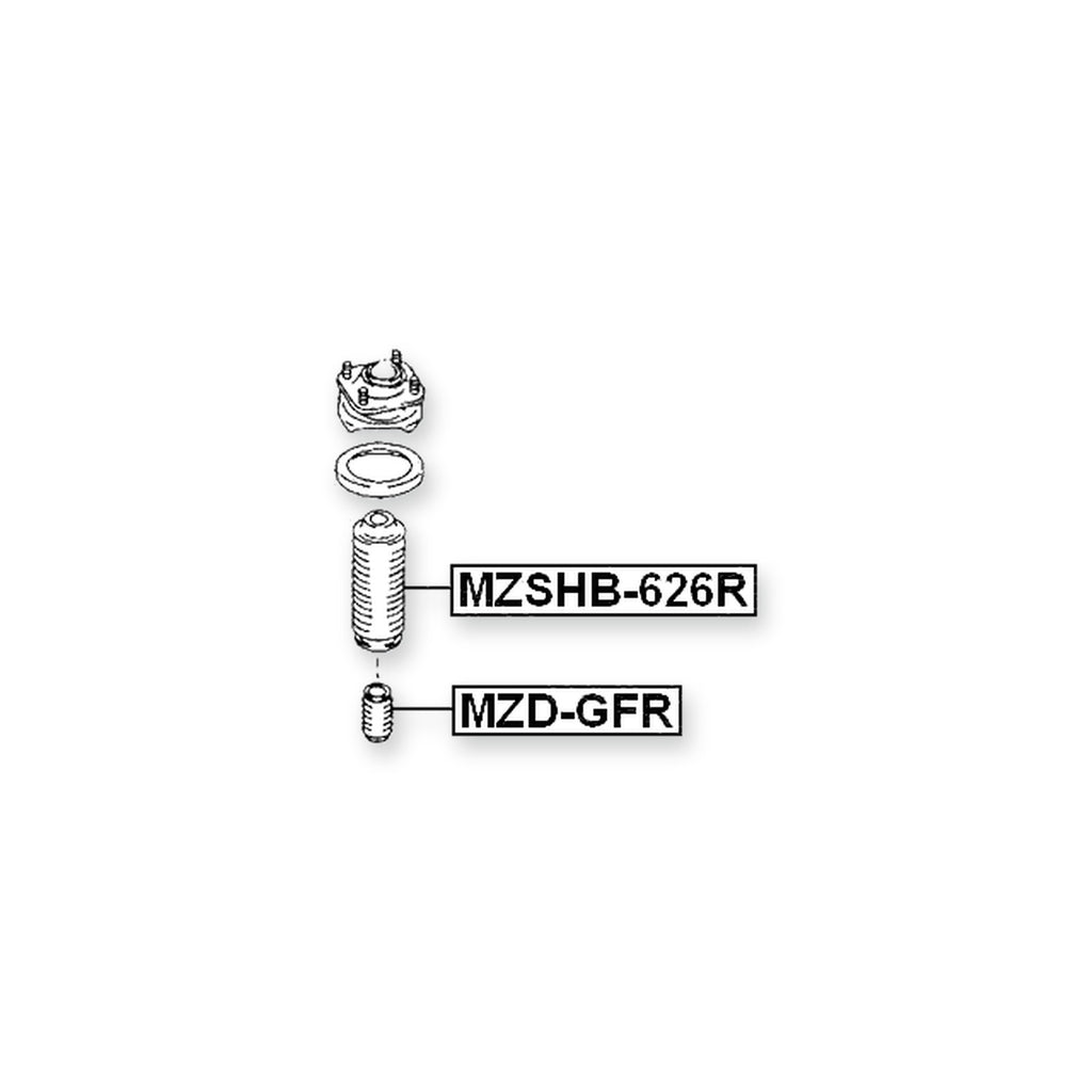 Mazda 626 Gf Rear Shock Absorber Boot
