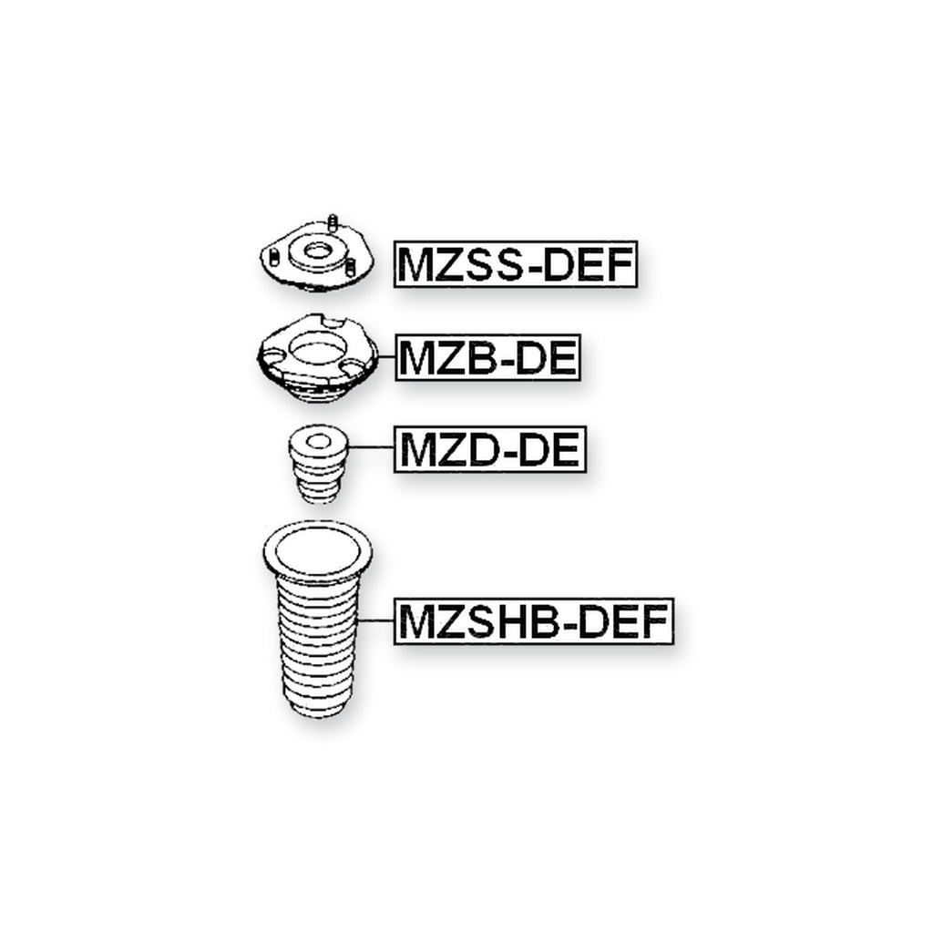 Ford B-Max CB2 Front Shock Absorber Boot