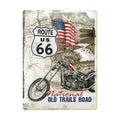 Nostalgic Art Route 66 National Old Trails Road 3D Metal Reproduction Sign 30cm