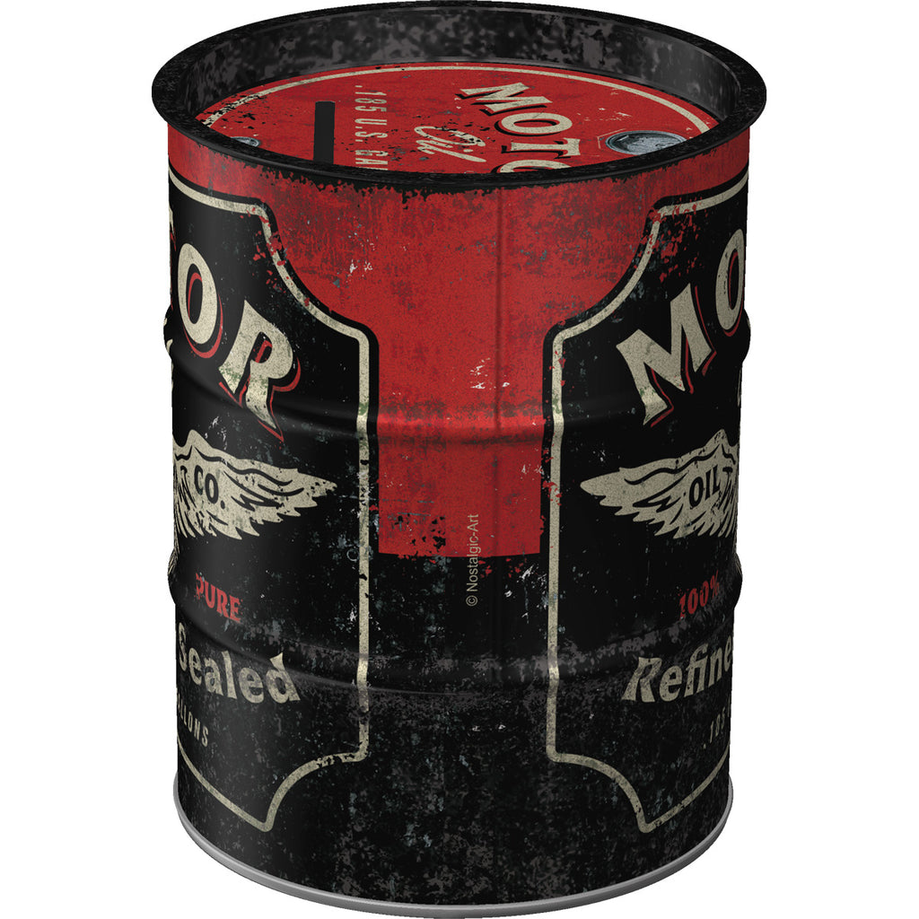 Nostalgic Art Money Box Oil Can - Motor Oil
