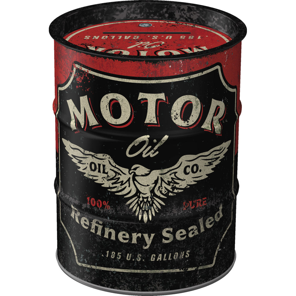 Nostalgic Art Money Box Oil Can - Motor Oil