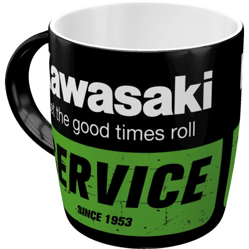 Nostalgic Art 330ml Ceramic Mug - Kawasaki Service