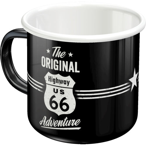 Nostalgic Art 360ml Enamel Mug - Route 66 Adventure