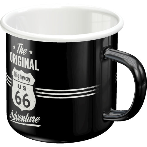 Nostalgic Art 360ml Enamel Mug - Route 66 Adventure