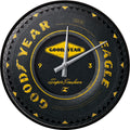 Nostalgic Art Wall Clock Goodyear Wheel - 30cm