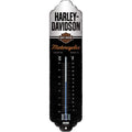 Nostalgic Art Thermometer Harley Davidson Motorcycles C⁰+F⁰ 6.5cm x 28cm In