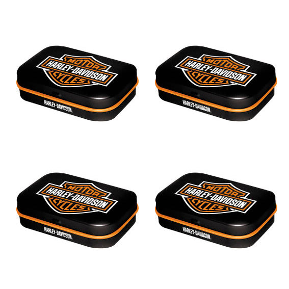 Nostalgic Art MintBox: Harley Davidson Motorcycle Size:4 x 6 x 1.6cm sugar free