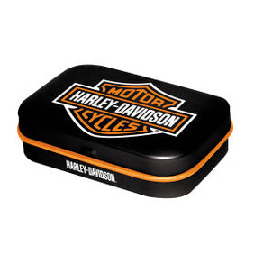 Nostalgic Art MintBox: Harley Davidson Motorcycle Size:4 x 6 x 1.6cm sugar free